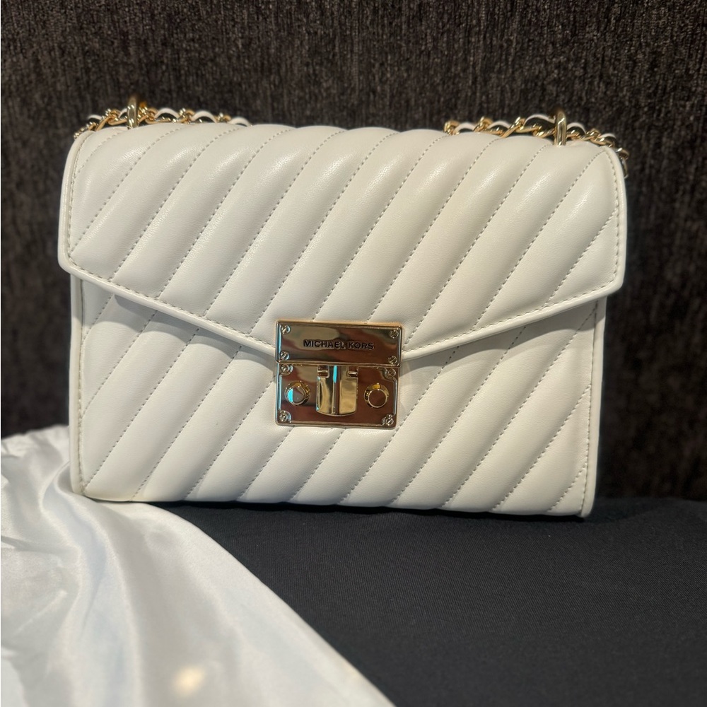 MICHAEL KORS White Purse